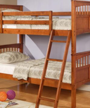 BN-BB01 CHEAP WOODEN BUNK BED