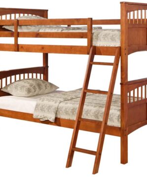 BN-BB01 CHEAP WOODEN BUNK BED