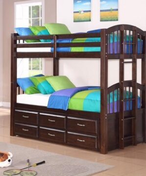 BN-BB05 SINGLE BUNK BED WITH TRUNDLE