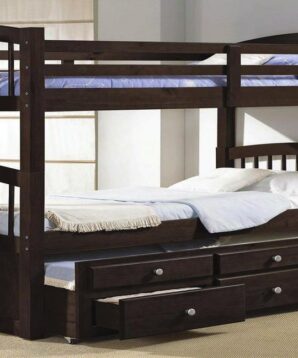 BN-BB05 SINGLE BUNK BED WITH TRUNDLE