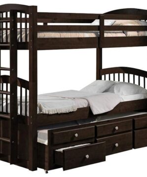 BN-BB05 SINGLE BUNK BED WITH TRUNDLE