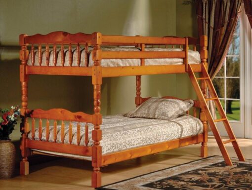 Bn-Bb07 Cheap Wooden Bunk Bed With Small Post