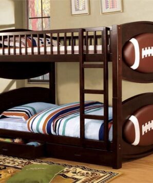 BN-BB12 WOODEN BUNK BED WITH SOCCER