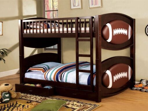 Bn-Bb12 Wooden Bunk Bed With Soccer