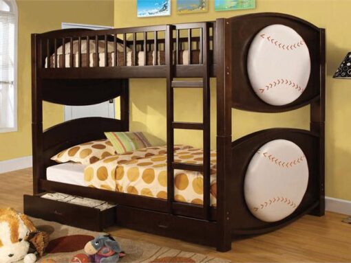 BN-BB12 WOODEN BUNK BED WITH SOCCER