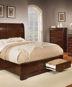 BN-BR03 cherry bedroom furniture in vietnam