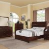 BN-BR14 Pine wood bedroom furniture