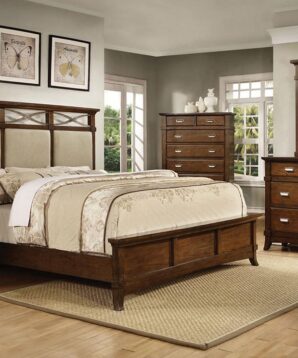 BN-BR16 Light OAK bedroom furniture w/ birch in vietnam