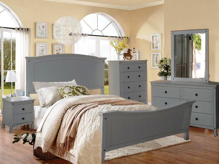 BN-BR33 white birch bedroom furniture set