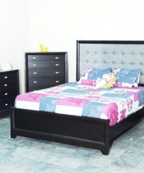BN-BR81 BEST SELL BEDROOM COLLECTIONS W/ TUFTED FABRIC HEABOARD