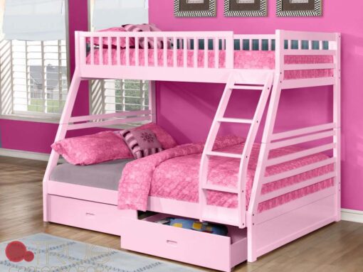 Bn-Bb02 Kids Bunk Bed With Twin/Full