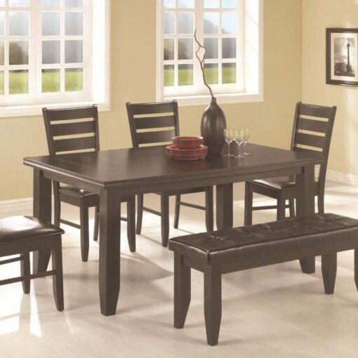 BN-DN10 DINING ROOM FURNITURE W/ LEATHER SEAT IN VIETNAM