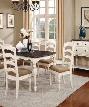 BN-DN49 DINING ROOM SET AND SERVER HARDWOOD FURNITURE IN VIETNAM