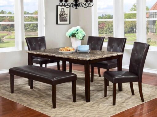 Bn-Dn53 Dining Room Furniture With Marble Top In Vietnam