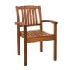 BN-OD14 STACKING ARM CHAIR 15 X 30