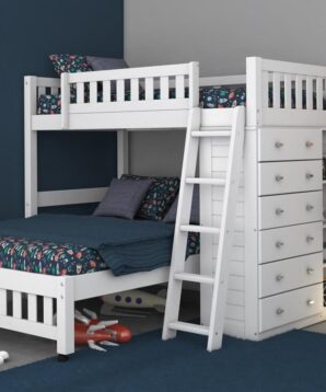 TWIN FULL LOFT BED WF293045-46