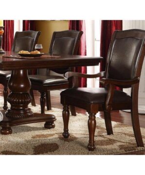 BN-DR064 Brown Rich Wood Double Pedestal Dining Table 8 7873aab7 cbd5 40a3 ab67 b398fd845753 1.b7dbd9f91ed3506530ac721ed0524515