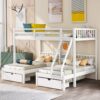 TRIPLE BUNKBED WITH DRAWER