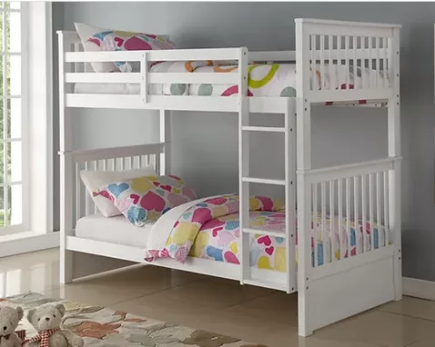 BN-BB56 Wood Bunk Bed with optional Trundle