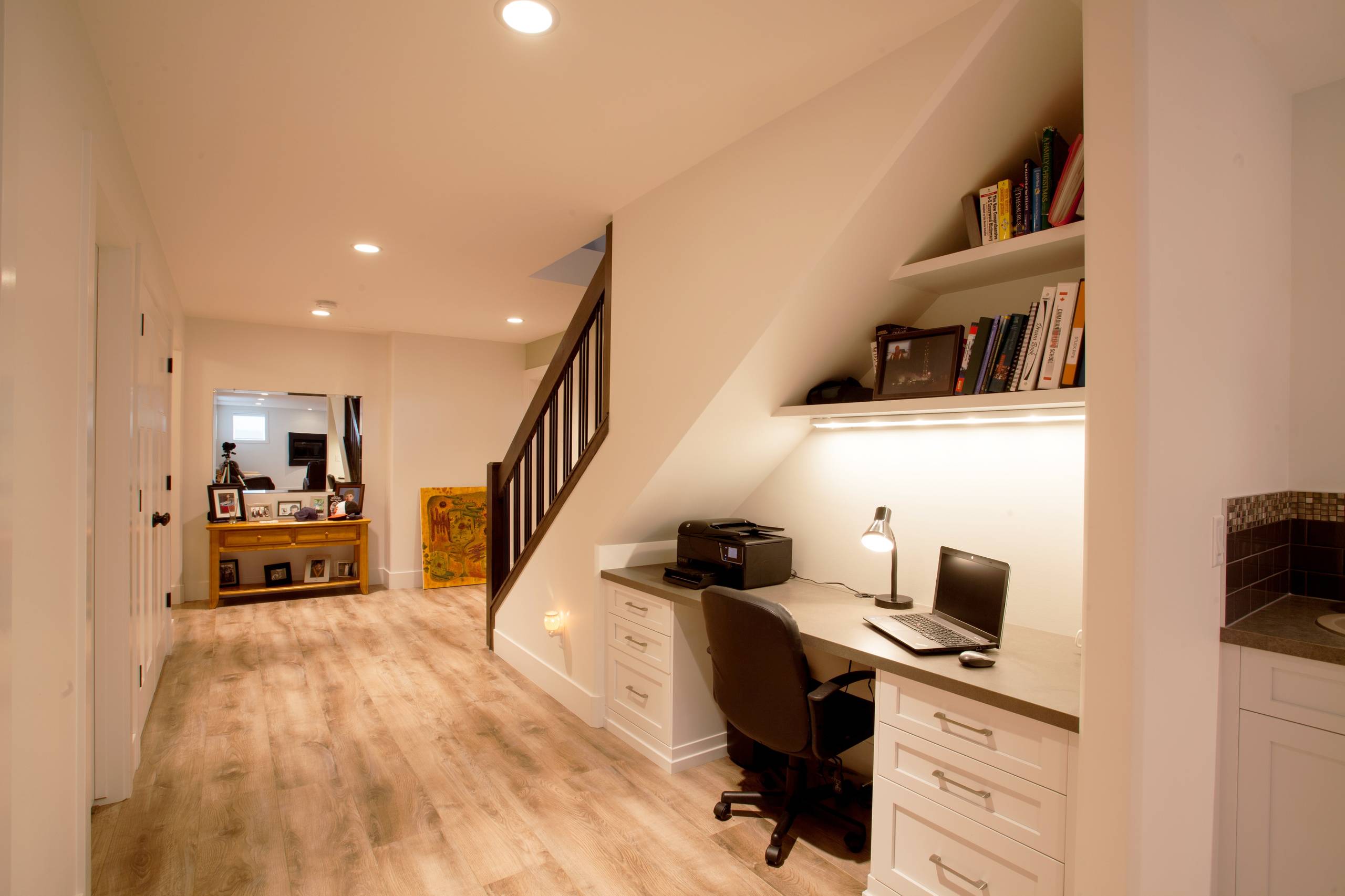 Basement as a workspace