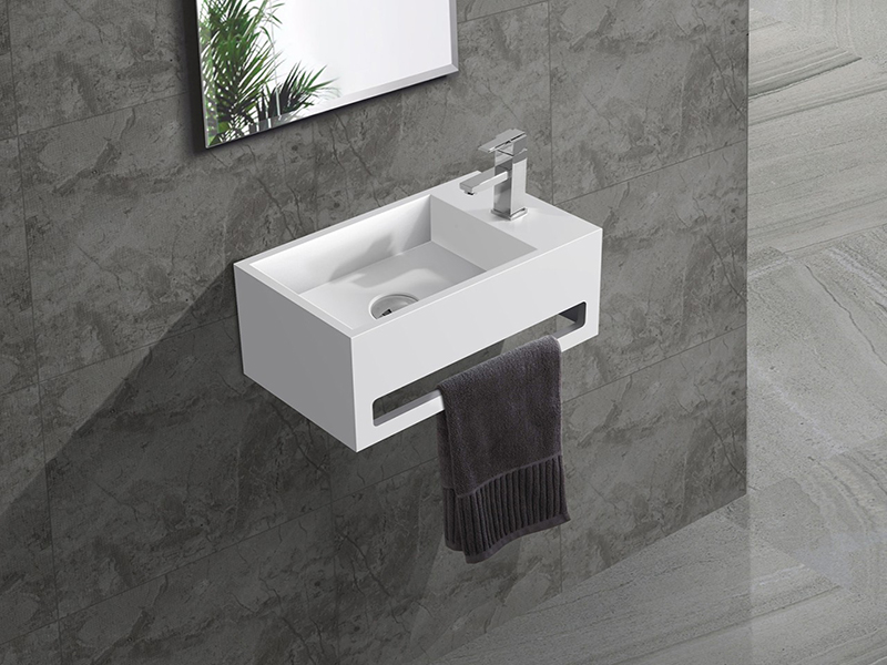 Bồn rửa nhà tắm treo tường đẹp mắt