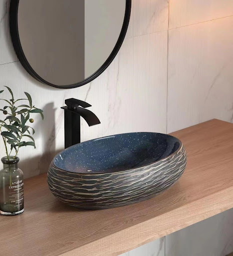 Chậu rửa lavabo nhà tắm hình ovan cao cấp tiện lợi cho không gian nhỏ