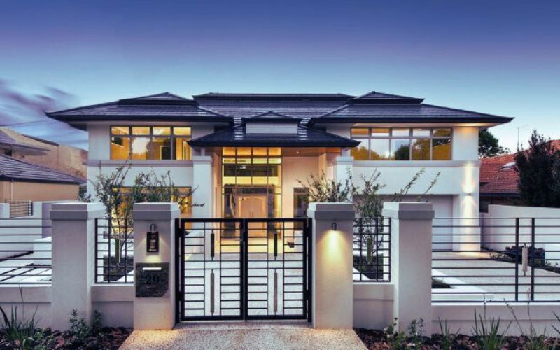 Cổng và hàng rào đẹp hiện đại