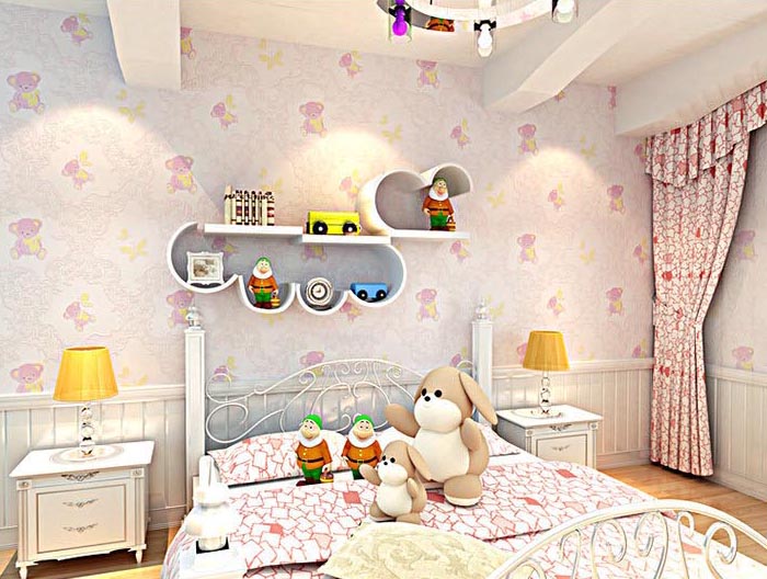 Easily change styles with kids' wallpaper