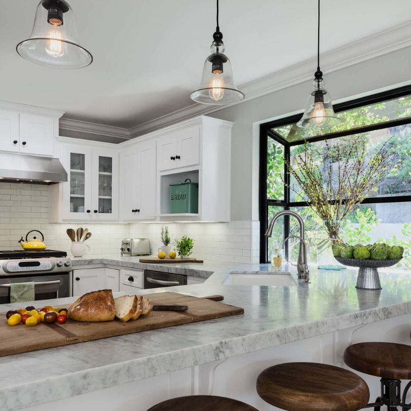 Maintaining a Sparkling White Kitchen