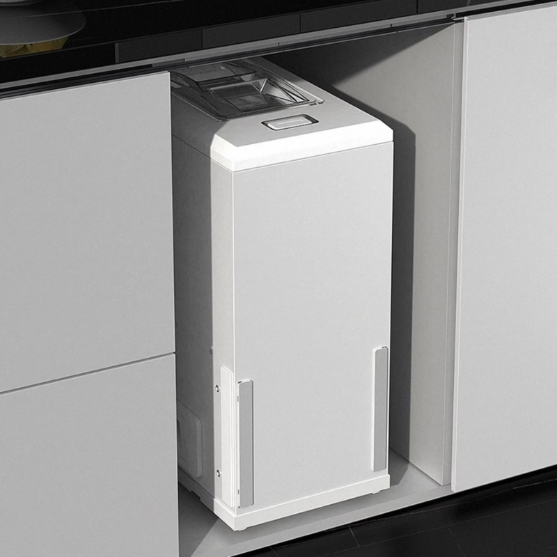 Recessed Rice Bins