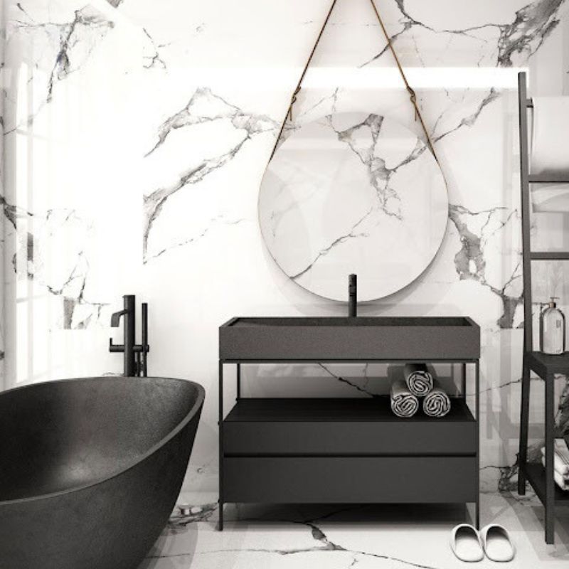 Stunning Black and White Bathroom Design Ideas